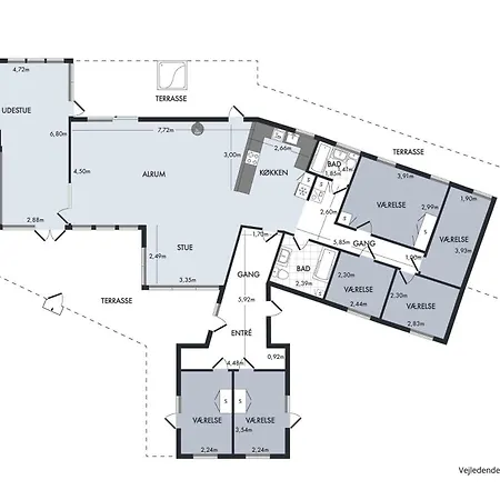 Stunning In With 6 Bedrooms And Wifi